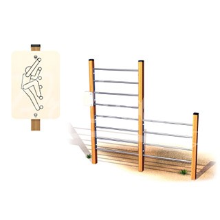 JPS11-S - Senior Timber Double Wall Bars